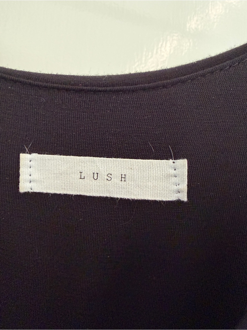 Lush Black Spaghetti-Strap Maxi Dress - Picture 4 of 5